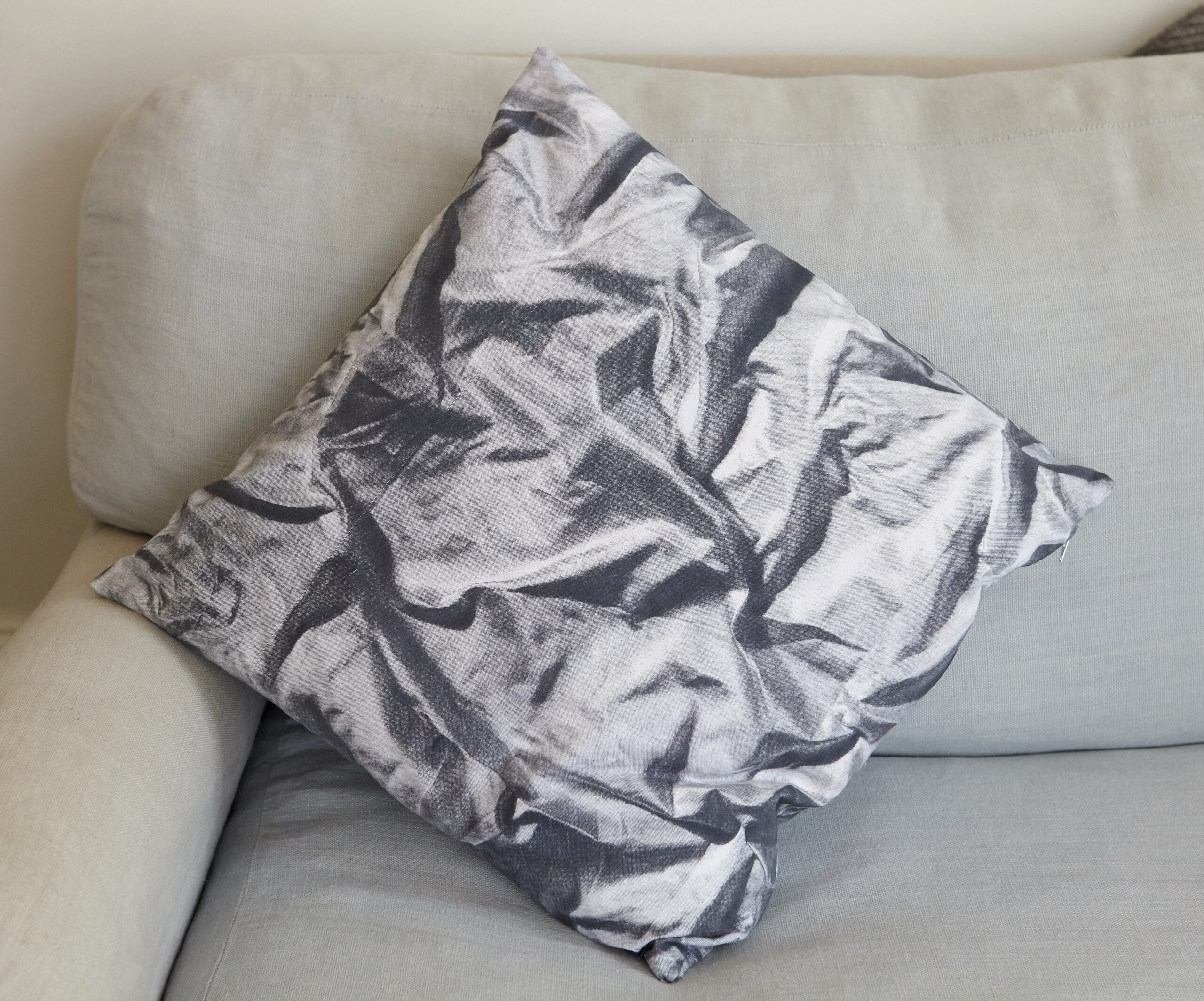 ‘Crumpled Satin’ – Cushion